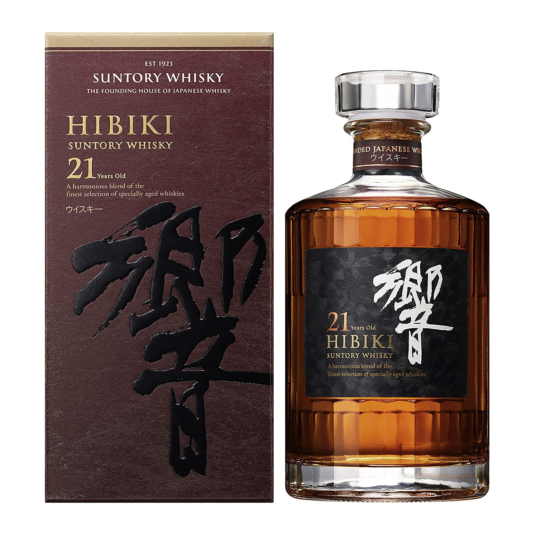 Hibiki 21 Year Old Suntory Whisky, 70 cl